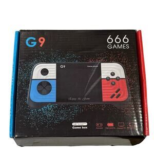 G9 Handheld Game Console 666 Built In Retro Games 2in1